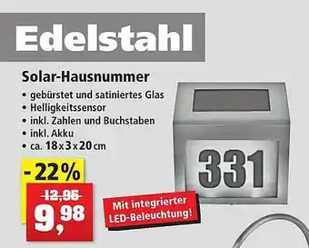 Thomas Philipps Solar-hausnummer Angebot