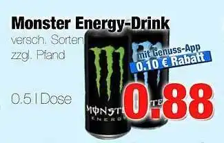 Edeka Scherer Monster energy-drink Angebot