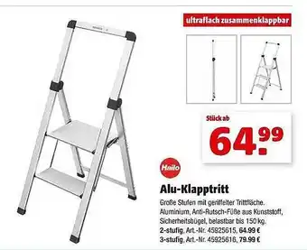 Floraland Hailo alu-klapptritt Angebot