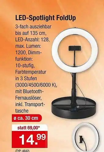 Zimmermann Led-spotlight foldup Angebot