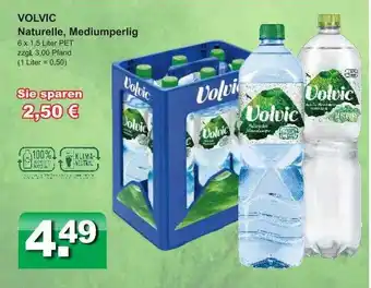 Getränkeparadies Gefromm Volvic naturelle, mediumperlig Angebot