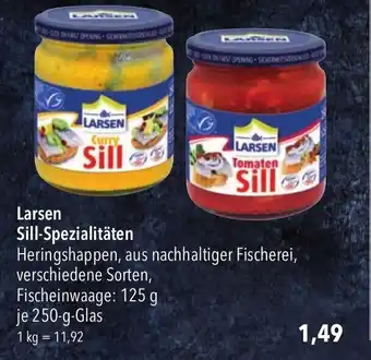 CITTI Markt Larsen Sill Spezialitäten 250 g Glas Angebot