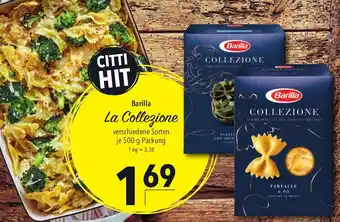 CITTI Markt Barilla La Collezione 500 g Packung Angebot