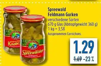 diska Spreewald feldmann gurken Angebot