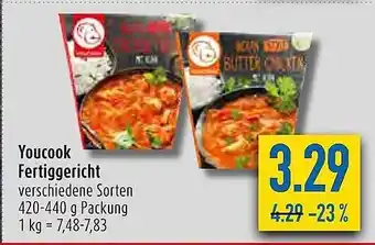 diska Youcook fertiggericht Angebot