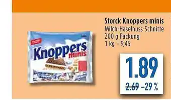 diska Storck knoppers minis Angebot