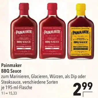 CITTI Markt Painmaker BBQ Sauce 195 ml Flasche Angebot