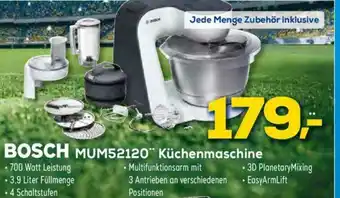 Euronics Bosch MUM52120 Küchenmaschine Angebot