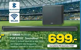 Euronics Yamaha YSP 2700 Soundbar Angebot