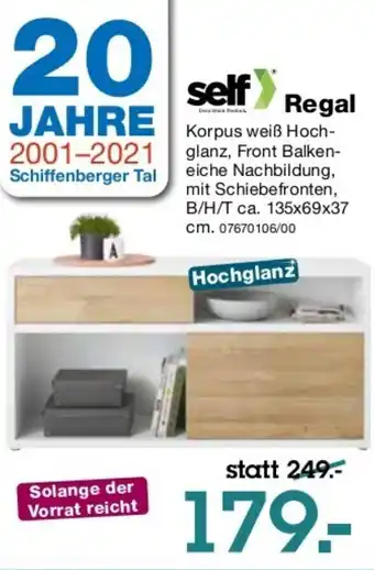 Sommerlad Self Regal Angebot