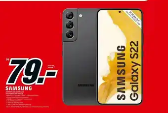 MediaMarkt Samsung galaxy s22 5g smartphone mit vertrag Angebot
