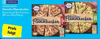 Aldi Süd Original Wagner Steinofen Flammkuchen 300-320 g Packung Angebot