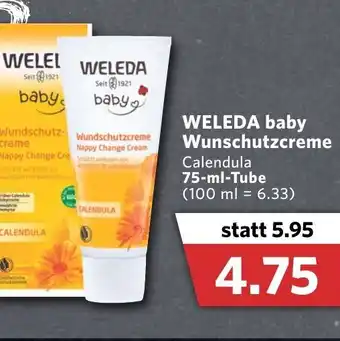 Combi Weleda baby Wunschutzcreme 75ml Tube Angebot