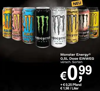 Lösch Depot Monster Energy 0,5 L Dose Angebot