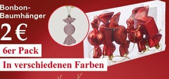 Woolworth Bonbon Baumhänger Angebot