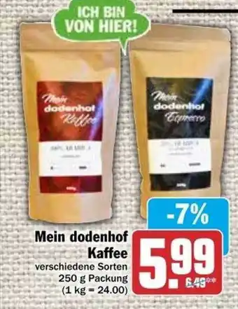 dodenhof Mein dodenhof kaffee Angebot