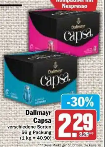 dodenhof Dallmayr capsa Angebot