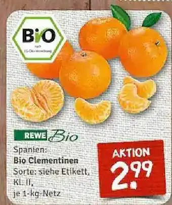 nahkauf Rewe bio clementinen Angebot