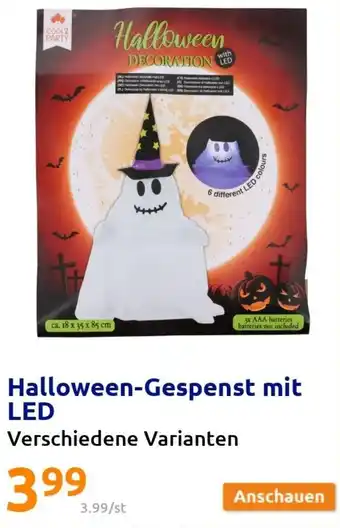 Action Halloween Gespenst mit LED Angebot
