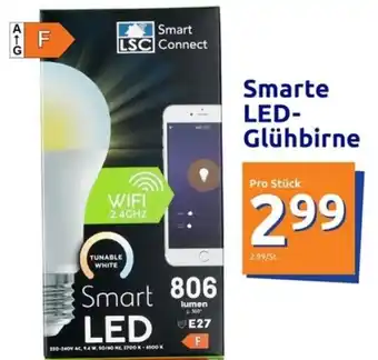 Action Smarte LED Glühbirne Angebot