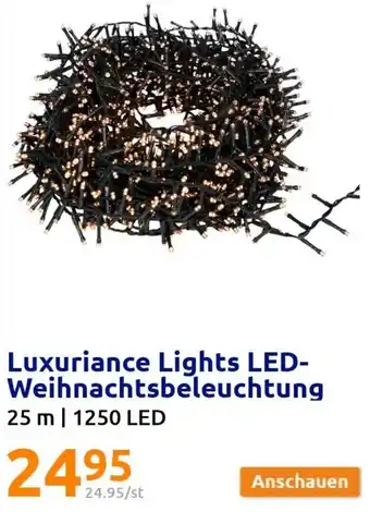 Action Luxuriance Lights LED Weihnachtsbeleuchtung 25 m Angebot