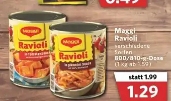 Combi Maggi Ravioli 800-810 g Dose Angebot