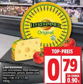 Edeka Leerdammer 100g Angebot