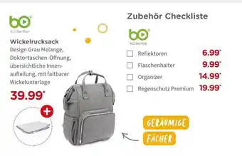 BabyOne Bo wickelrucksack Angebot