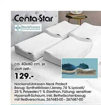 Möbel Martin Nackenstützkissen neck protect centa-star Angebot