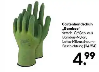 Hellweg Gartenhandschuh „bamboo“ Angebot