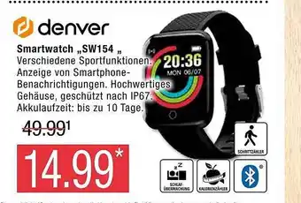 Marktkauf Denver smartwatch „sw 154“ Angebot