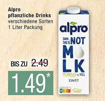 Marktkauf Alpro pflanzliche drinks Angebot