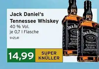 CAP Markt Jack daniel's tennessee whiskey Angebot