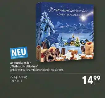 CITTI Markt Adventskalender „weihnachtsplätzchen“ Angebot