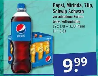 GetränkePartner Pepsi, mirinda, 7up, schwip schwap Angebot