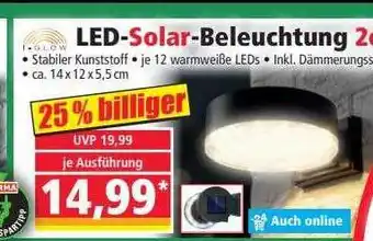 Norma I-glow led-solar-beleuchtung Angebot