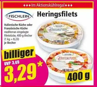 Norma Fischlein heringsfilet Angebot