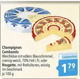 CITTI Markt Champignon cambozola oder rougette Angebot