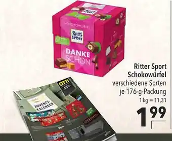 CITTI Markt Ritter sport schokowürfel Angebot