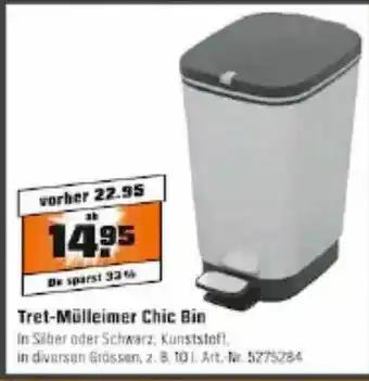 OBI Tret-mülleimer chic bin Angebot