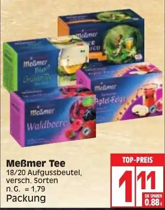 Edeka Meßmer Tee Angebot