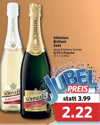 Combi Söhnlein Brillant Sekt 0.75 L Angebot