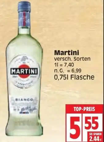 Edeka Martini 0,75L Flasche Angebot