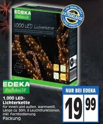 Edeka Edeka zuhause 1.000 LED Lichterkette Angebot