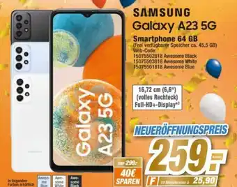 expert Octomedia Samsung Galaxy A23 5G Angebot