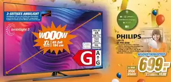 expert Octomedia Philips LED TV 65 PUS 8556 Angebot