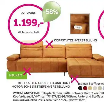 Mömax Wohnlandschaft Angebot