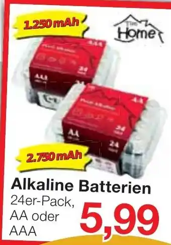 Jawoll Alkaline Batterien 24er Pack Angebot