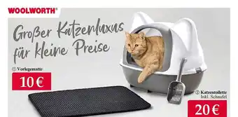 Woolworth Vorlegematte oder katzentoilette Angebot