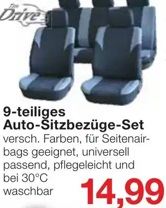 Jawoll 9-teiliges Auto Sitzbezüge Set Angebot